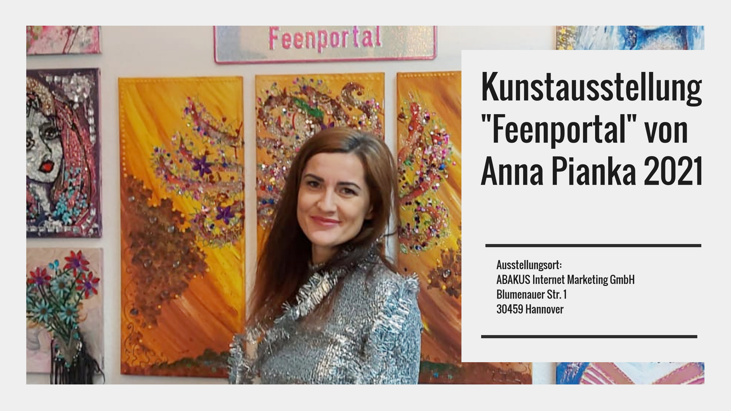 Kunstausstellung “Feenportal” bei ABAKUS Internet Markerting eröffnet